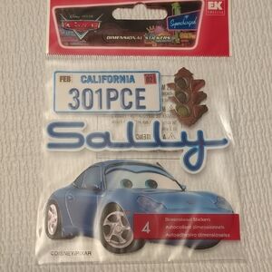 💛2/$20💛Disney Pixar Cars Sally Dimensional Stickers - EK Success